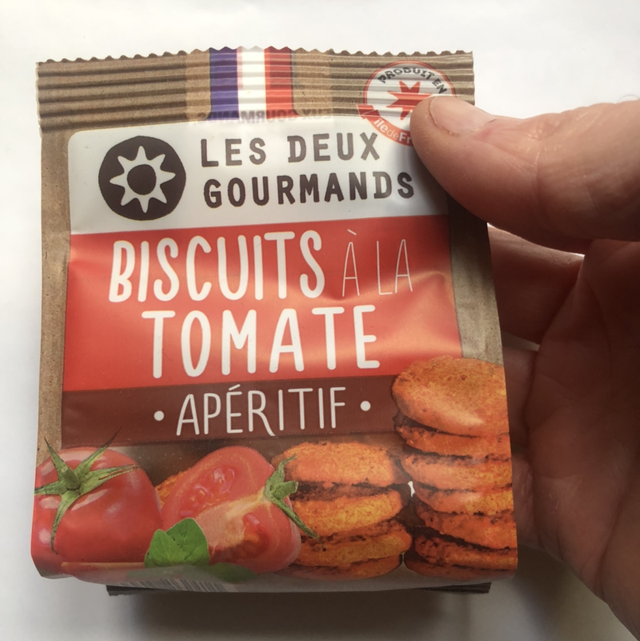 Biscuits salés Deux gourmands, sachet de 120g pocket 