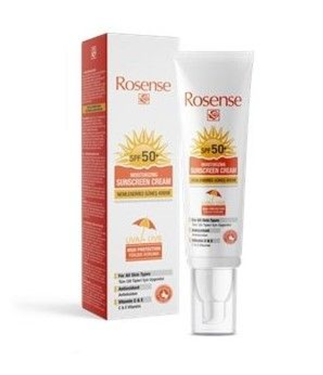 ROSENSE Nawilżający Krem Przeciwsłoneczny 50 SPF