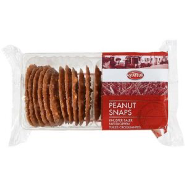 Aviateur Kletskoppen Peanut Snaps 175gram 