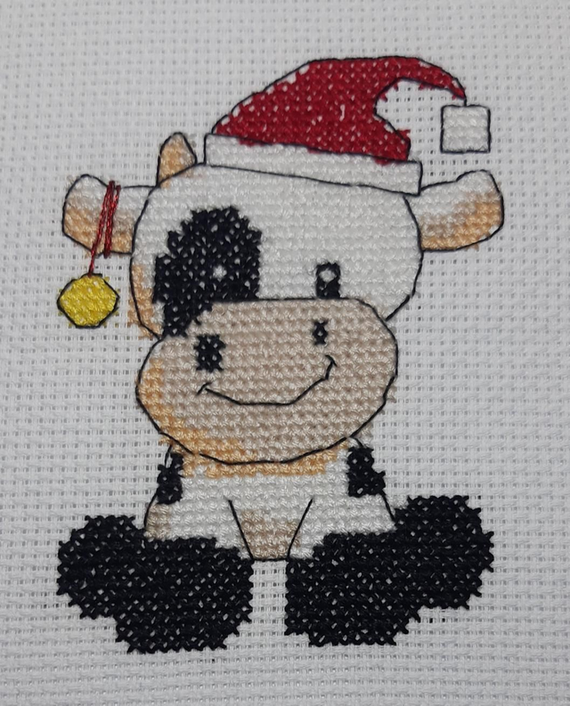 Daisy Cow Merry Christmoos