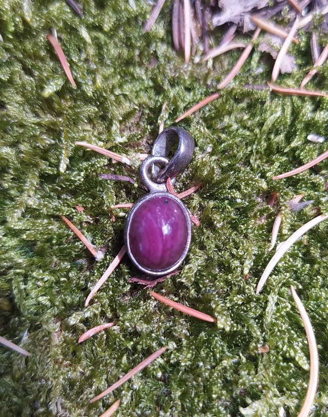 Pendentif Rubis 