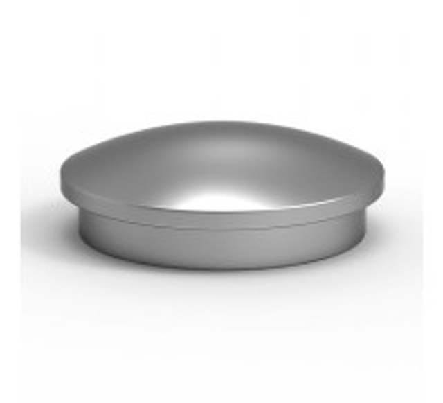 Záslepka na madlo 50mm imitace nerez