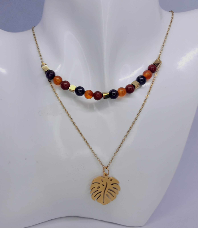 Collier libido acier or inoxydable