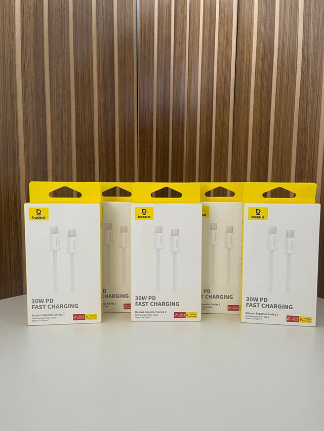 Cabo Turbo Duplo Tipo- C Baseus  1m