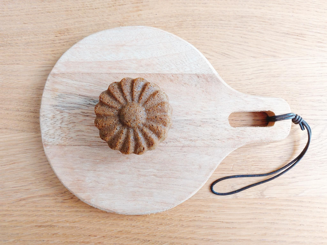 Financier au hojicha