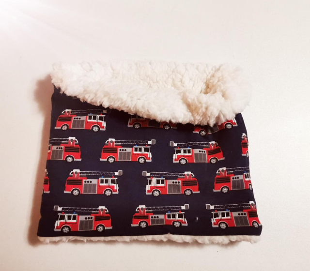 Snood bébé pompiers 