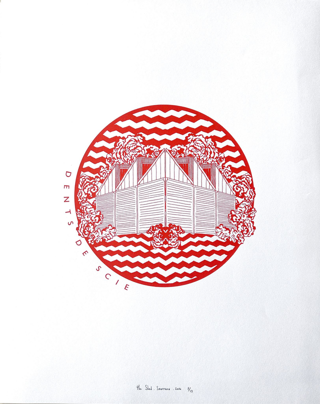 Dents de Scie® The Shed Affiche