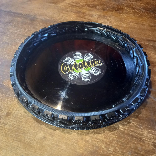 Plateau de dés en vinyle 33 tours (2)