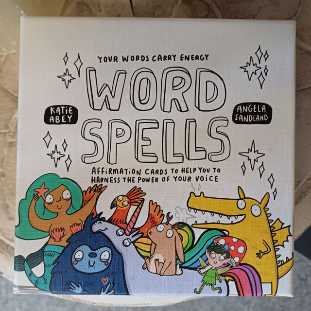 Word Spells Affirmation Cards by Katie Abey and Angela Sandland