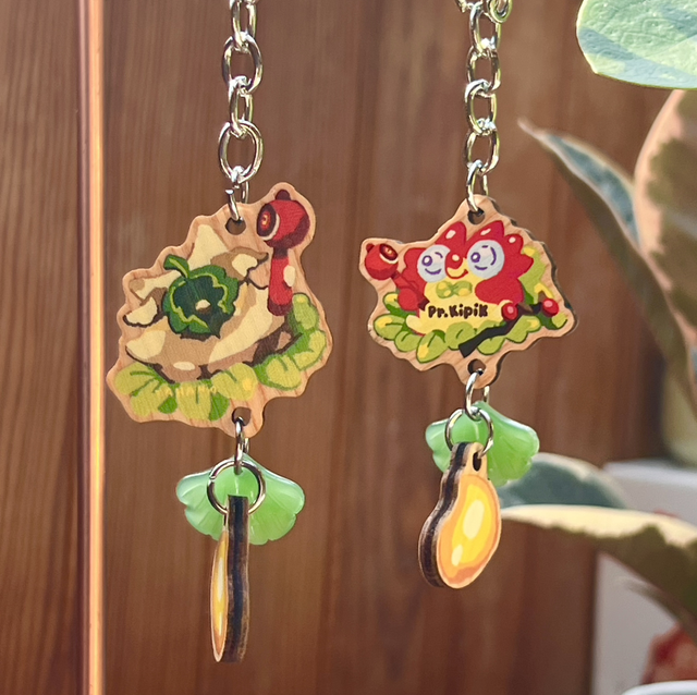 2 Porte-clés - Baby Kipik et Baby Korok