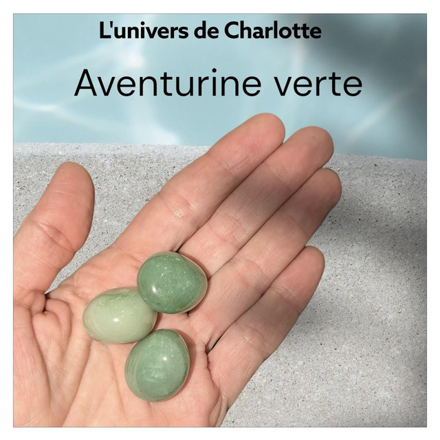 Pierre roulée "Aventurine verte"