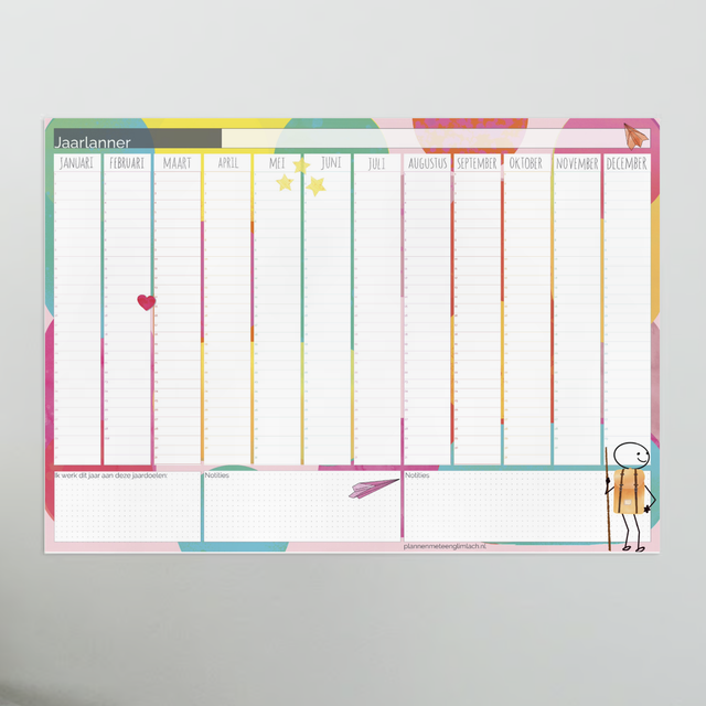 Jaarplanner A2, Wandkalender 