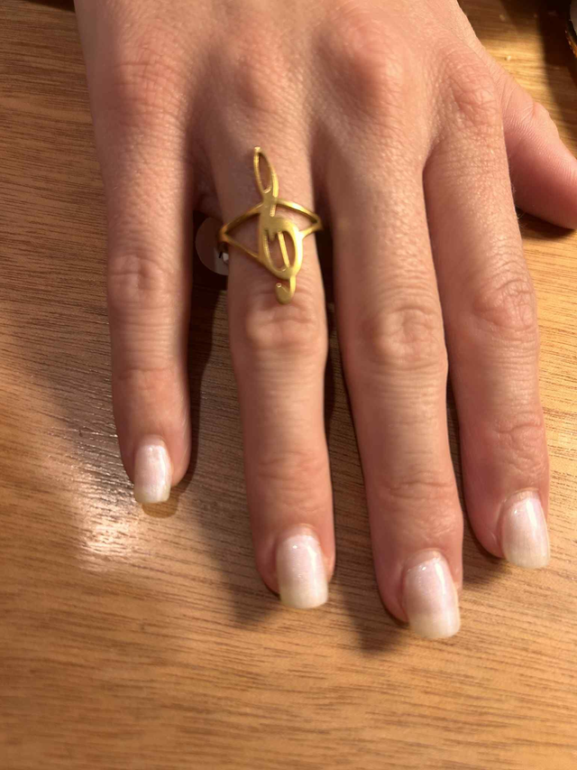 Treble Clef (Κλειδι Sol) Ring