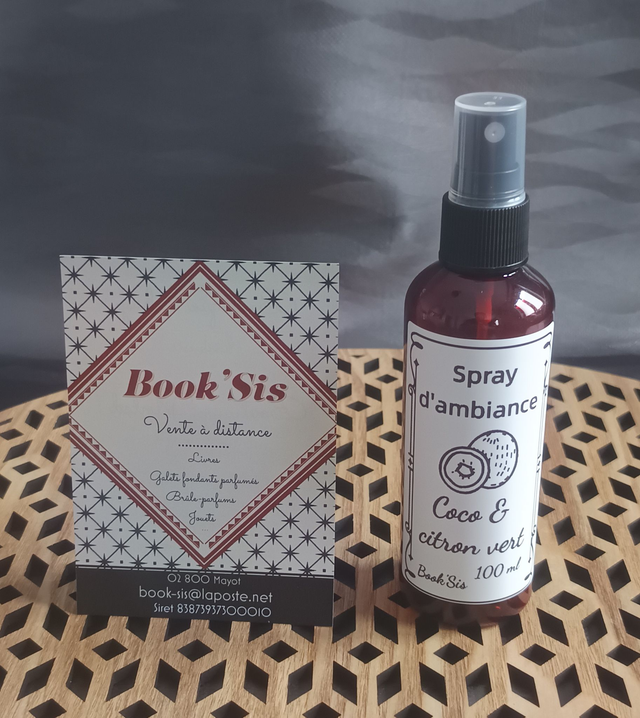 Spray d'ambiance " Coco & citron vert "