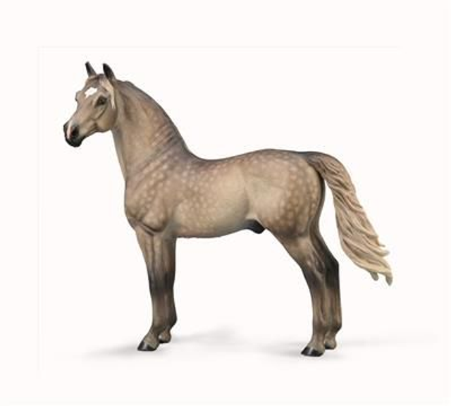 Collecta Pays du cheval >  Chevaux - Échelle 1:20    88979  Morgan Stallion - Argent Grulla