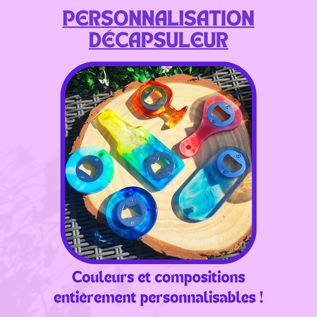 Personnalisation Décapsuleur