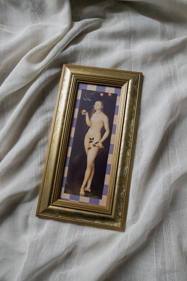 Jardin Originel 🖤 Cadre doré revalorisé