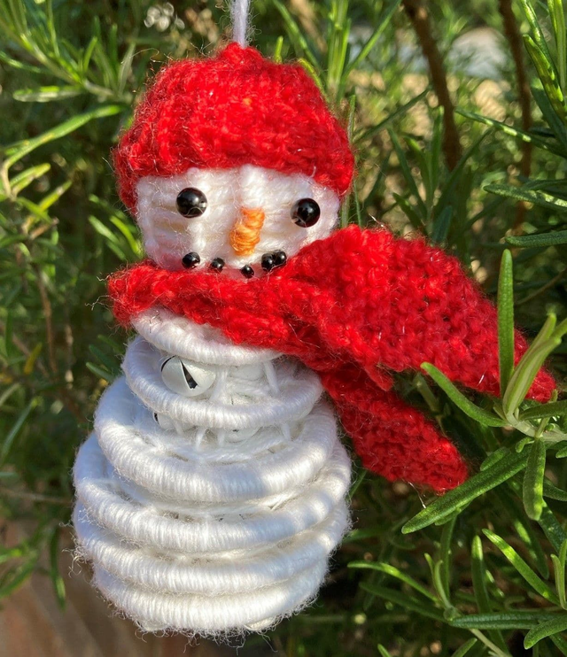 Dorset Button Kit - Stacking Jingle Snowman