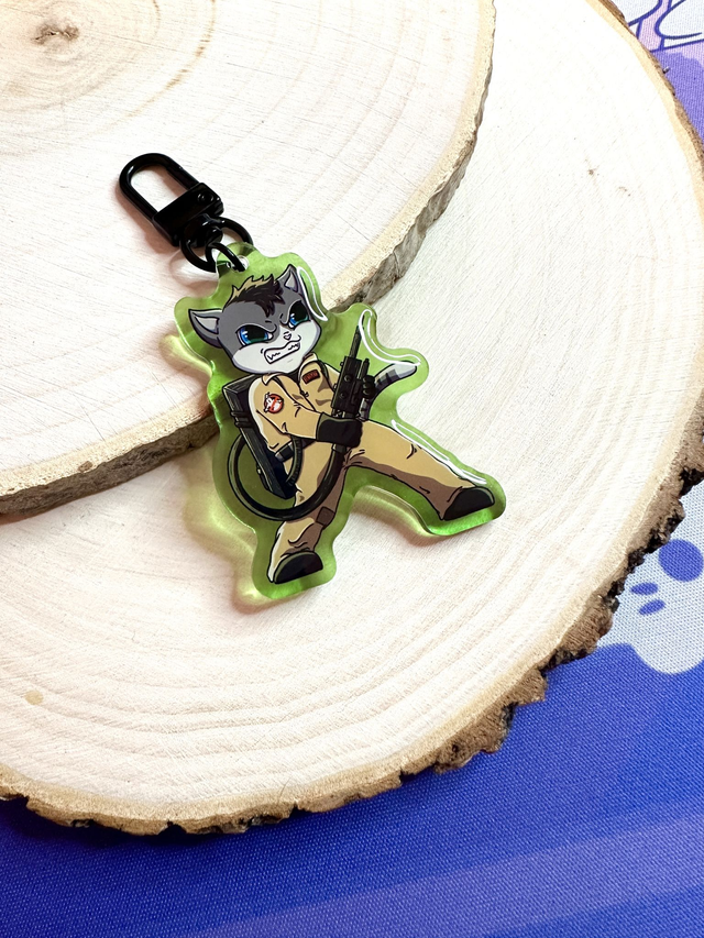 Gato Cazafantasmas • Llaveros