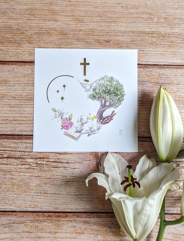 Carte Credo sans texte 