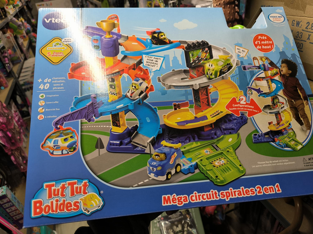 VTECH MEGA CIRCUIT SPIRALES 2 EN 1