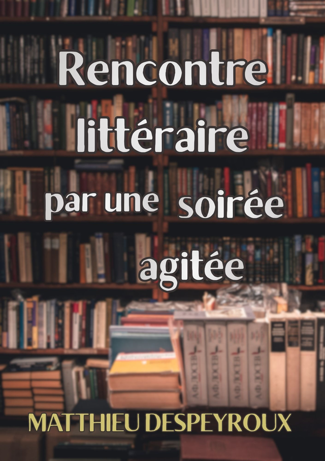Rencontre littéraire par une soirée agitée