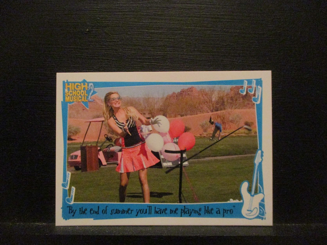 High School Musical 2 Original Trading Card #79