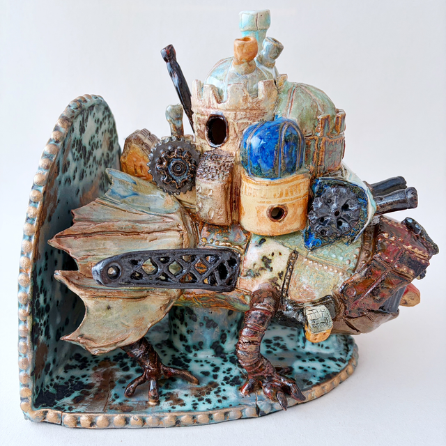 Howl’s Moving Castle Bookend II- Tish Campbell Exhibition