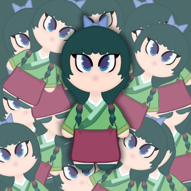 Apothacary Diaries Mao Mao Chibi Sticker