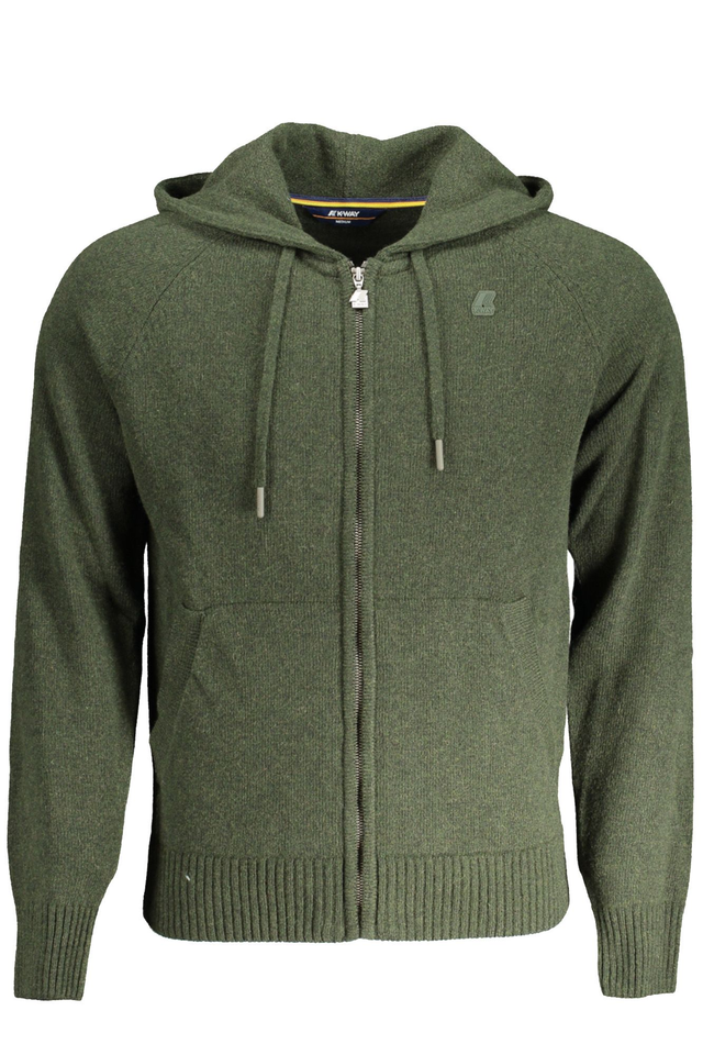 K-WAY CARDIGAN UOMO VERDE