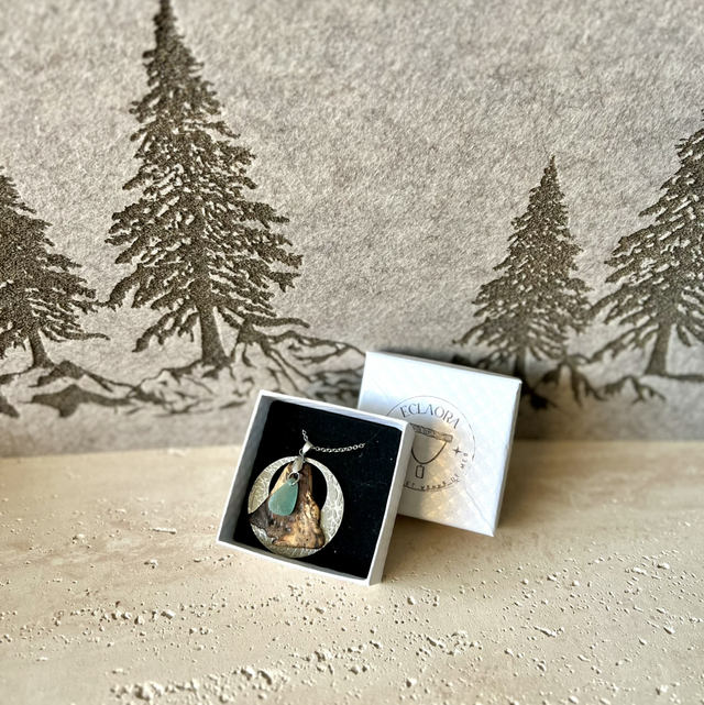 Pendentif Chancre De Hêtre Échauffé &amp; Force Organique 