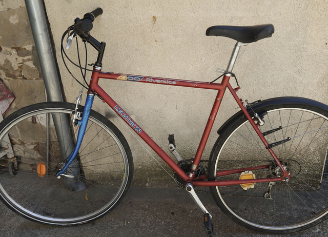 VTT Decathlon Rockrider 26" – Taille L – 3×6 vitesses "M008" + marquage Bicycode 10€