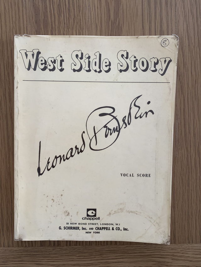 West Side Story - Leonard Bernstein - vintage vocal score