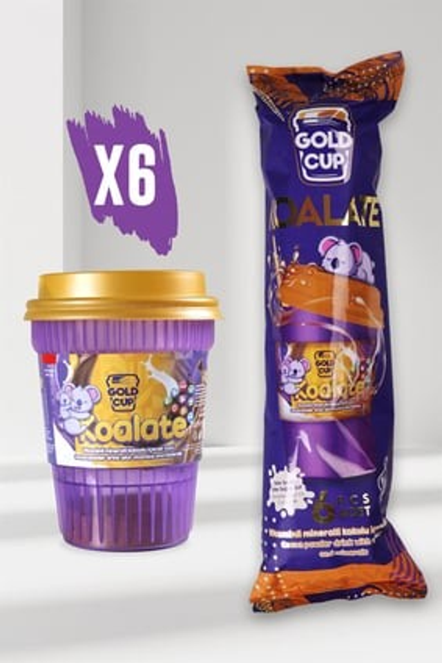 Gold Cup Koalate 12 gr. Kakao 6 Stück
