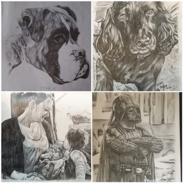 Original Pencil Drawing Commission