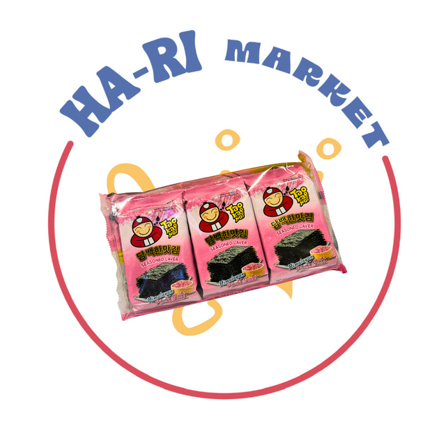 Nori Crackers Himalayan Salt 4gx3