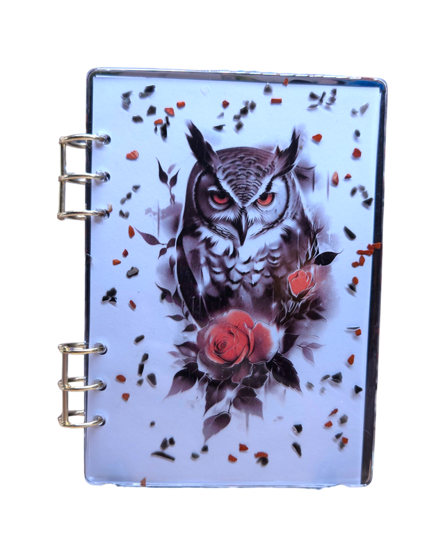 Carnet Hibou d'obsidienne