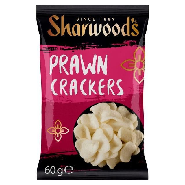 Sharwood's Ready To Eat Prawn Crackers 60G