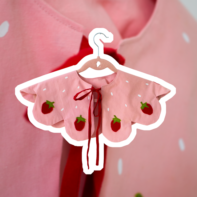 Faux-col Fraise