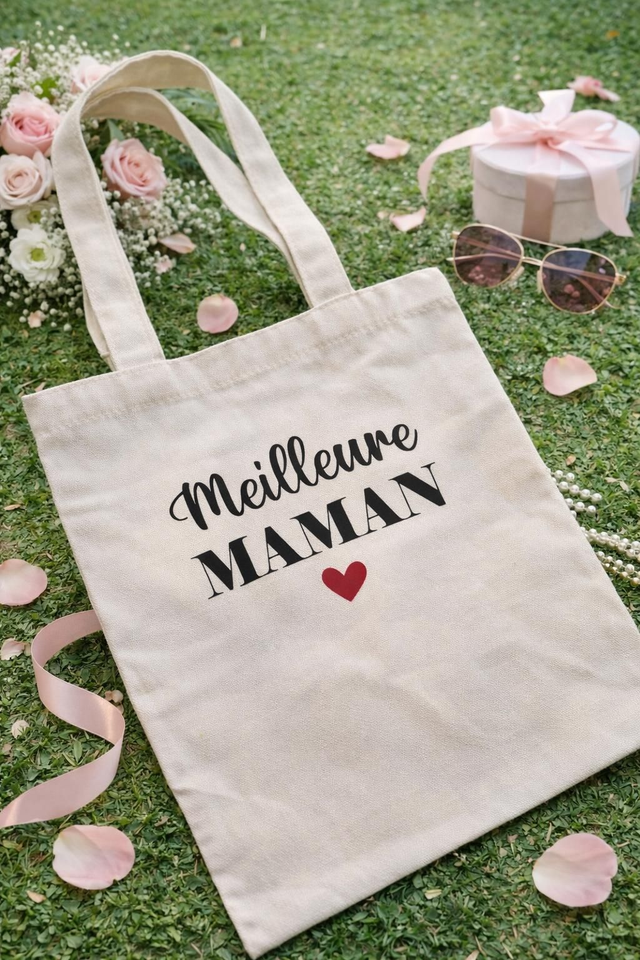 Sac “Meilleure Maman” – Cadeau maman – Tote bag