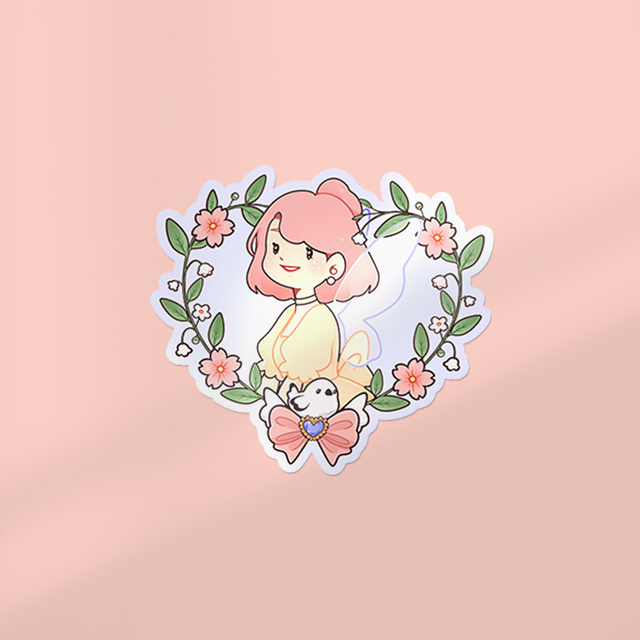 🆕 Sticker glossy SHE WAS A FAIRY