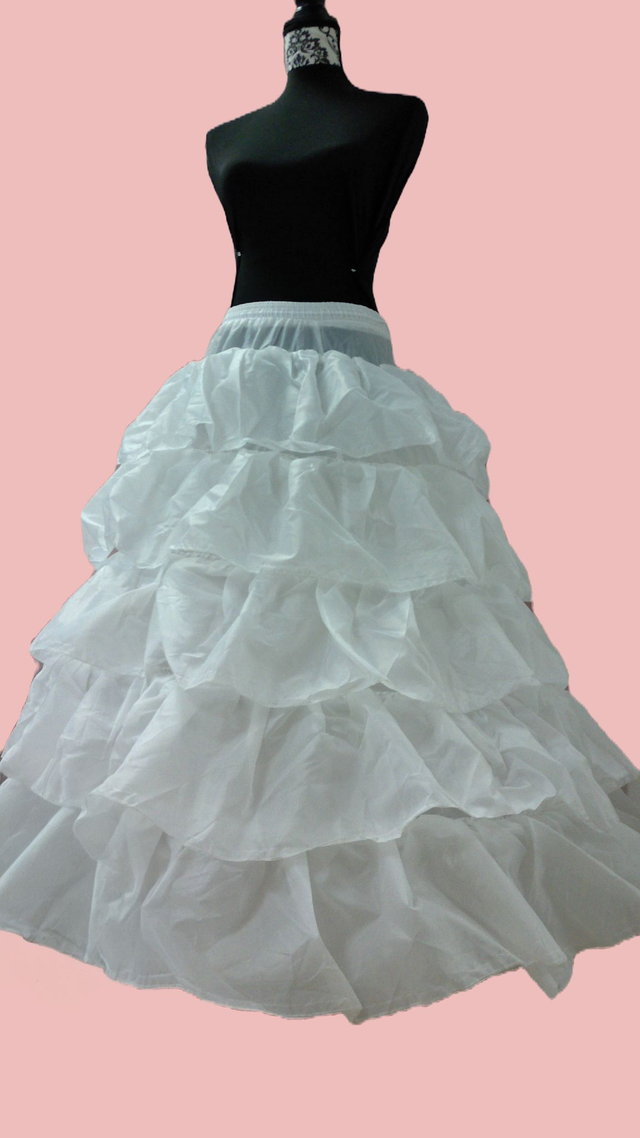 Jupon 4 cerceaux crinoline
