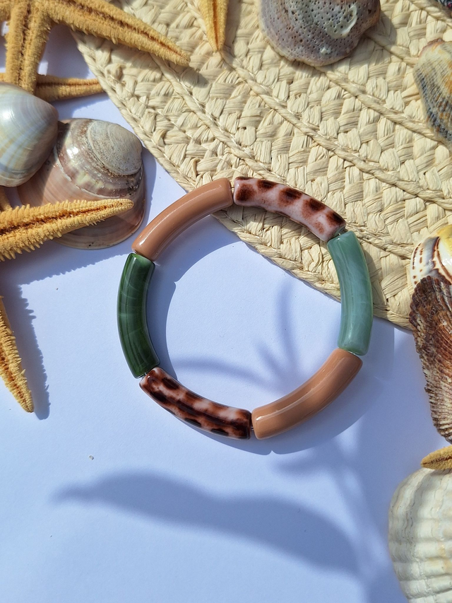 Bracelet Scarlett - 🐆💚🤎