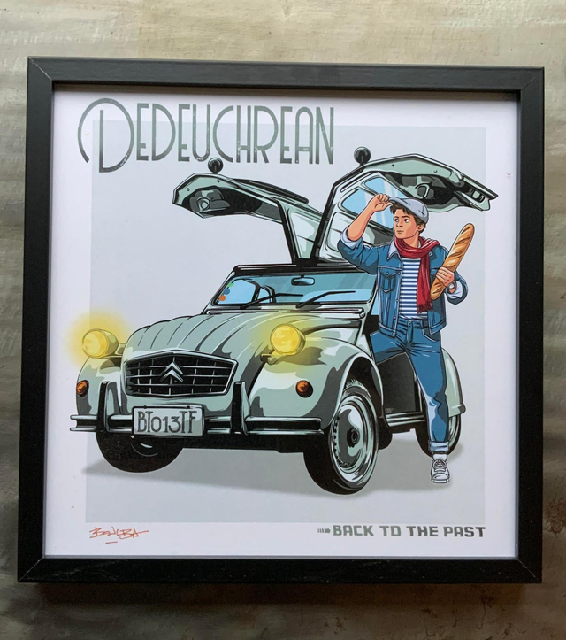 Deudeuchrean en cadre