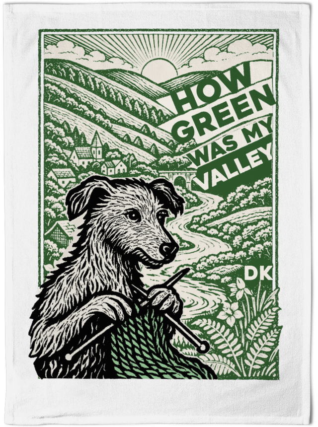 How green was my valley - TeaTowel