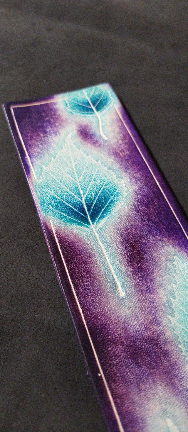 Marque page petites flammes