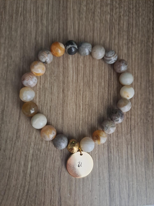 Bracelet Jade et Agathe