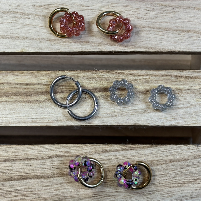 Pampilles mini fleurs 