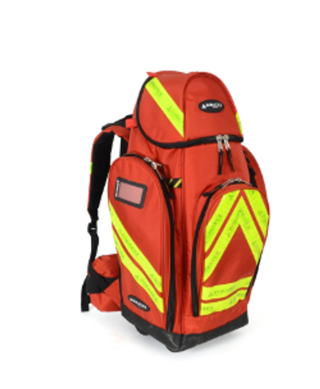 DECAL SCALP Bolsa de oxigenoterapia roja DIMATEX