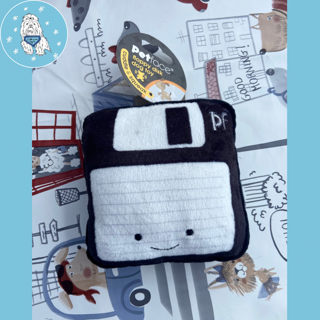 Petface Floppy Disk Toy